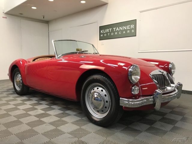 1962 mga 1600 mk2 roadster. excellent, older ground-up. only 8k miles since