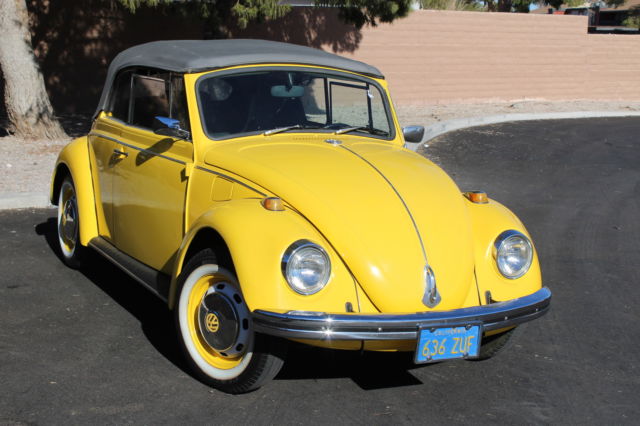 1969 classic volkswagen convertible new top, fresh motor, great car