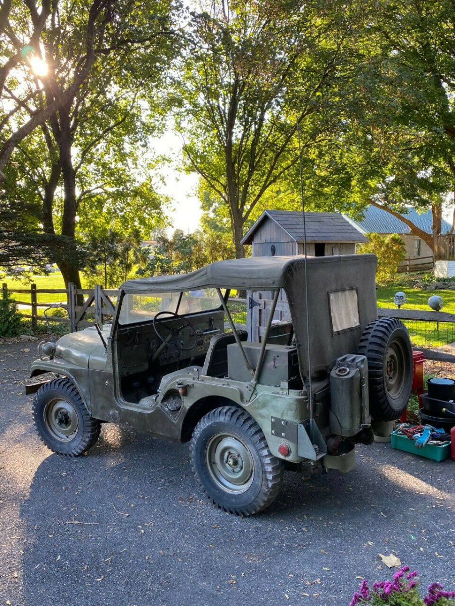 rare "nekaf" m38-a1 military jeep 1960