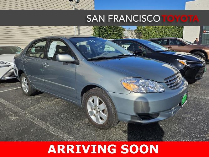 used 2004 toyota corolla s