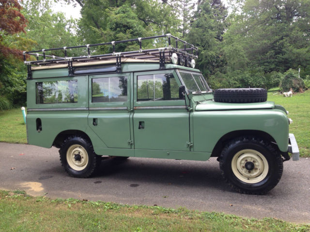 1964 land rover 109 series iia station wagon (5 door)