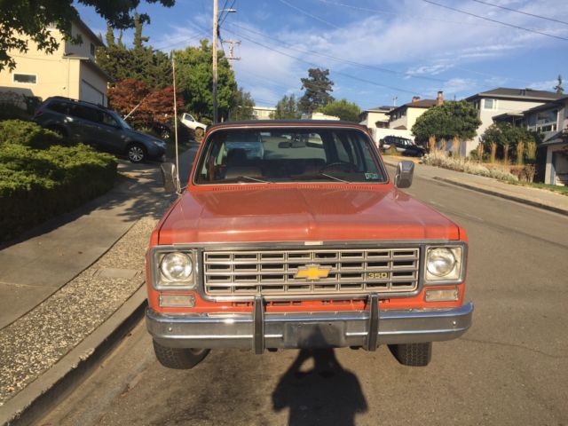 1975 chevy blazer k10 original 1 owner truck. full convertible!!