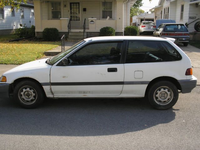 1989 honda civic dx hatchback, automatic transmission, clean indiana title