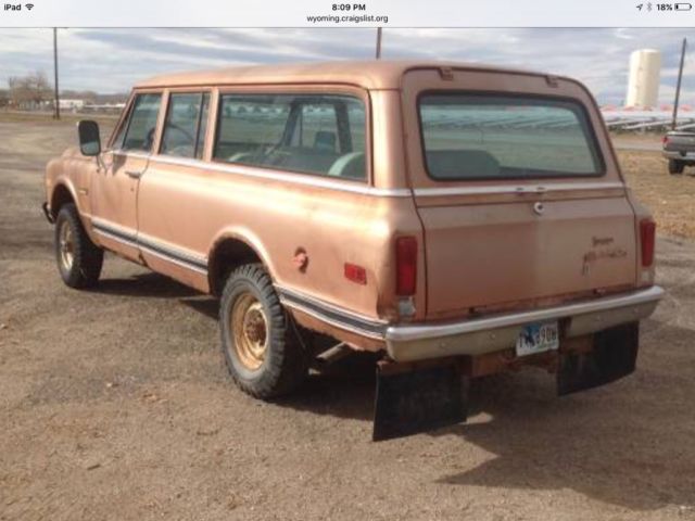 1972 gmc suburban 4x4 3/4 ton rare!!