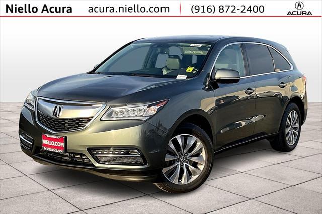 2014 acura mdx 3.5l technology package