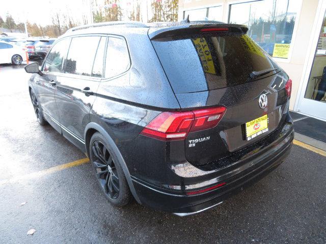 2020 volkswagen tiguan 2.0t se r-line black