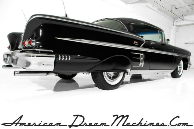 1958 chevrolet impala black 348 auto ps pb automatic