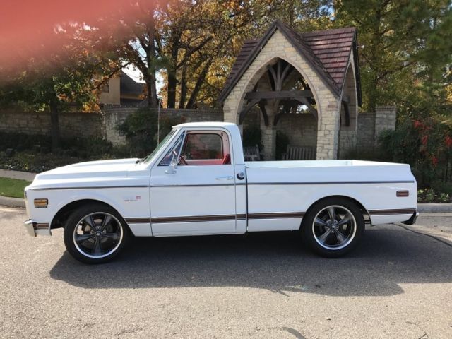 1972 chevrolet c10 restomod pickup 80 miles white ls1 v8 automatic