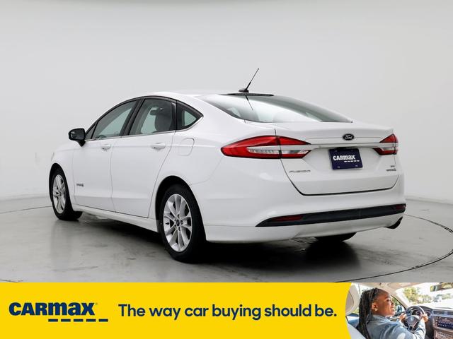 2018 ford fusion hybrid se