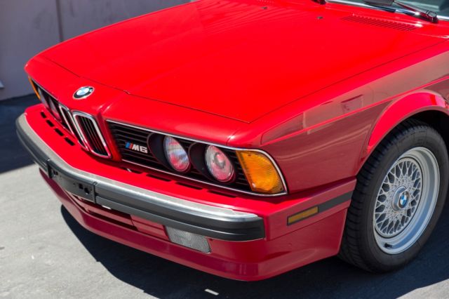 1988 bmw m6 e24 - stock and original - one collector owner - under 50k miles