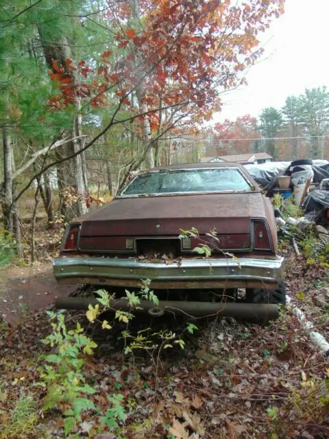 1974 chevrolet monte carlo landau parts only r title