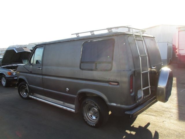 1978 ford e-150 van 6-cylinder automatic gas no reserve
