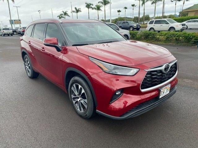 2022 toyota highlander xle in hilo, hawaii