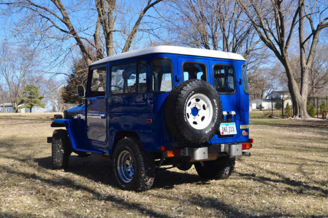 1981 fj40 w/ factory ps and a/c - documented 42420 miles