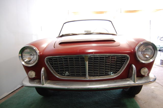 1961 fiat osca 1500 s convertible rare dry rust free california car needs resto