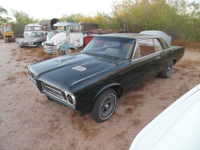 1964 gto 2dht 389 tri power 4spd 3.55 safe -t-track rear end solid real deal phs