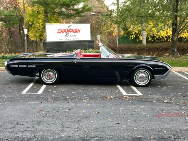 1962 ford thunderbird 88805 miles black automatic