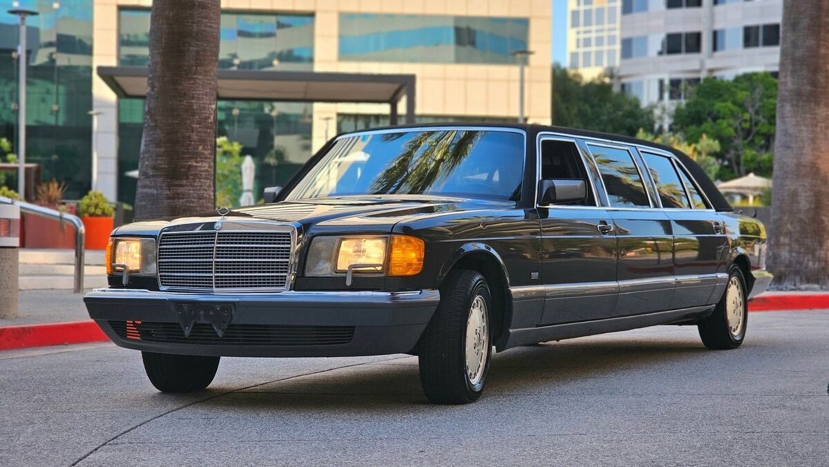 1991 mercedes-benz 560sel limousine