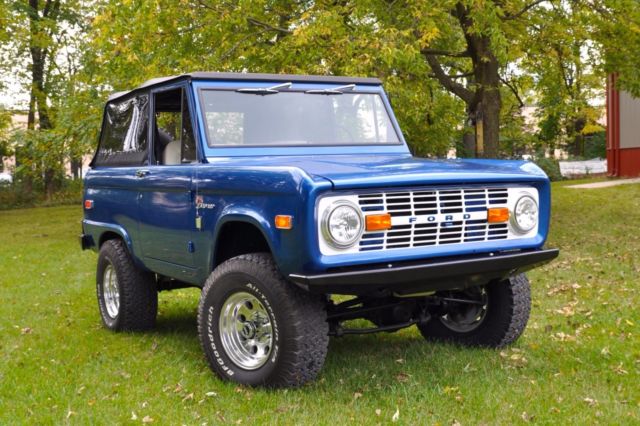 "bad-to-the-bone" ford bronco sport - rotisserie restoration