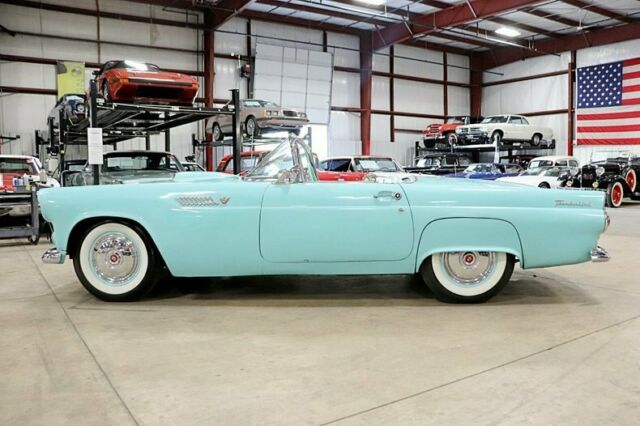 1955 ford thunderbird 51937 miles teal hardtop v8 automatic