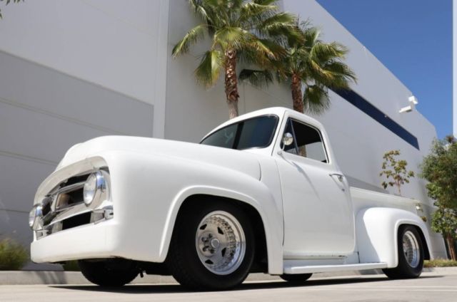 1955 money and love invested in this truck well built 350 cam