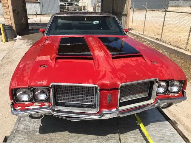 1972 oldsmobile 442, sports coupe fast back, original, texas muscle car!