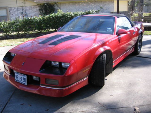 1988 chevrolet camaro base convertible 2-door 5.0l