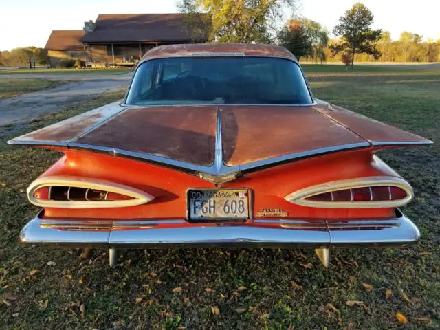 1959 chevy impala - solid project car - no engine or trans
