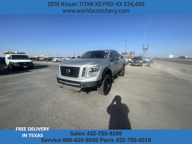 2018 nissan titan xd pro-4x