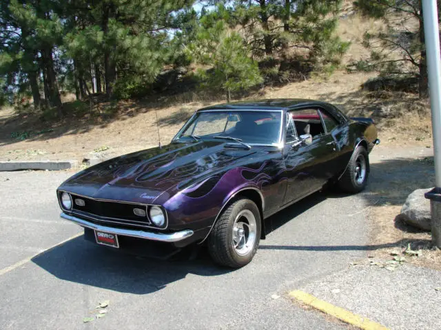 down to frame restore bl;ack with flames