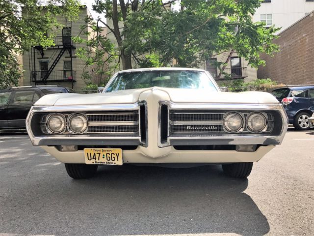1969 pontiac bonneville classic car 428 v8 - 4 door sedan hardtop - miles 79,200