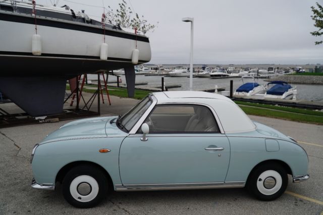 nissan figaro convertible turbo 4cyl automatic rare import