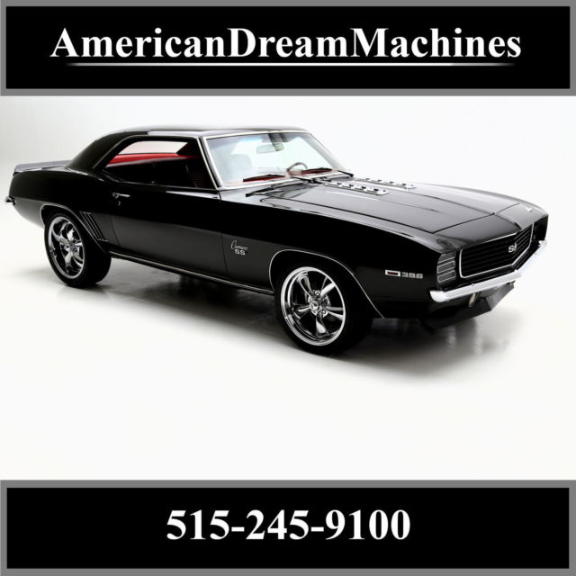 1969 camaro rs/ss black/red 396, 4 spd, ps, power disc brakes,12 bolt posi rear
