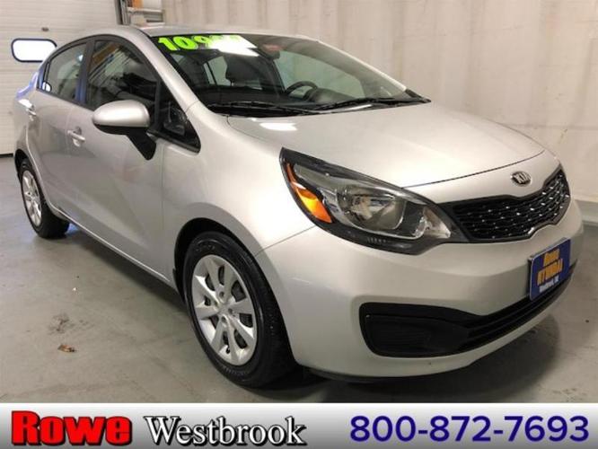 2015 kia rio lx lx 4dr sedan 6a for sale in westbrook, maine