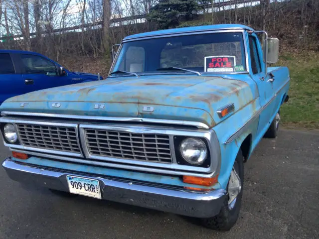 1970 ford f-100 base standard cab pickup 2-door 5.9l