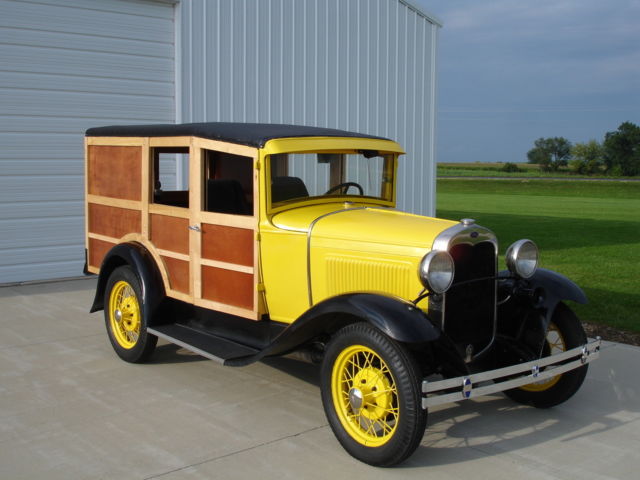 1931 ford woody station wagon model a rod pro 31 32 restored other tudor coupe