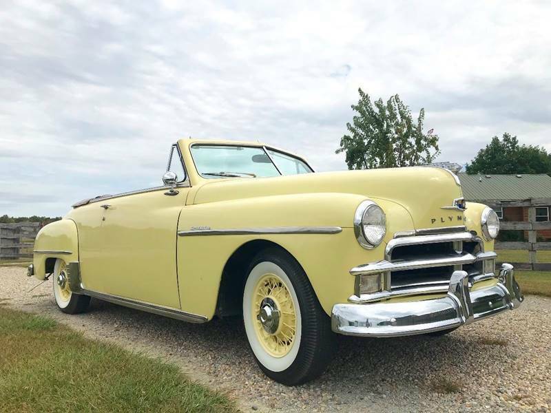 1950 plymouth p20 special deluxe convertible, matching 6 cyl.engine, manual 3-sp