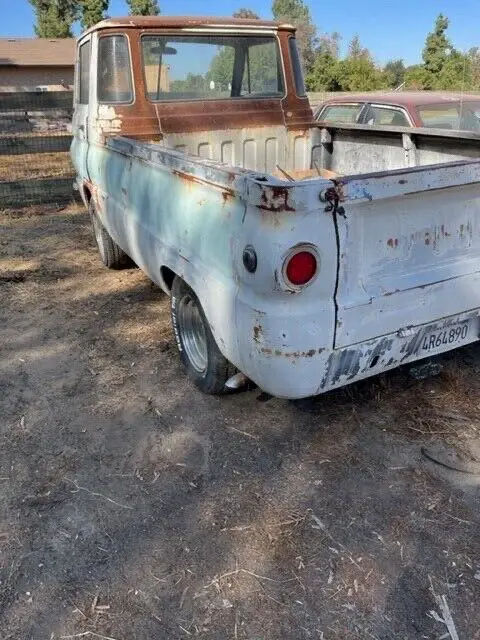 1965 dodge a100 pickup little red wagon coe 318 v8 and a727 auto, tilt wheel ps