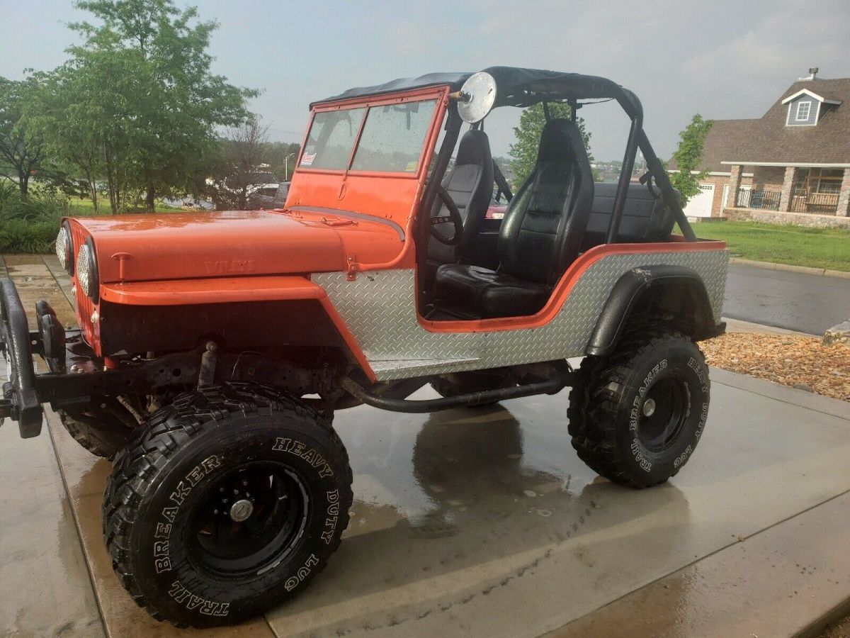 1943 jeep willys orange 4wd manual