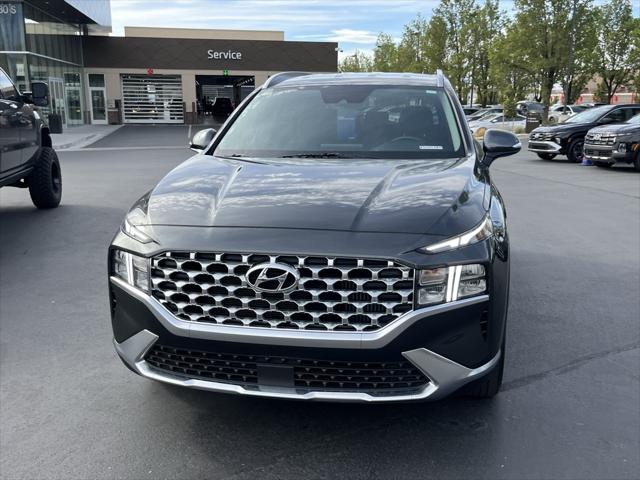 2023 hyundai santa fe hybrid blue