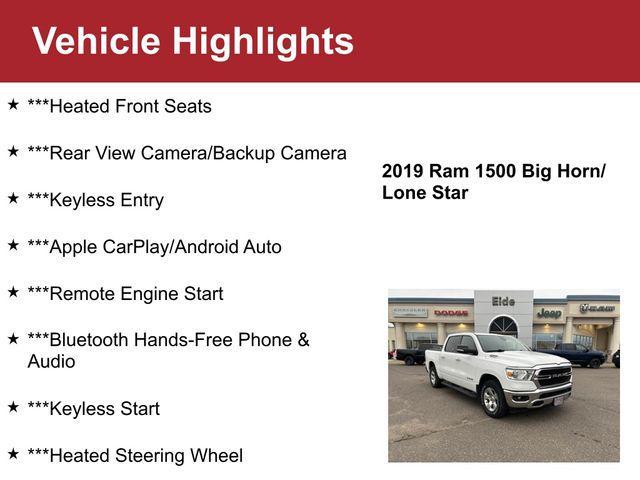 2019 ram 1500 big horn