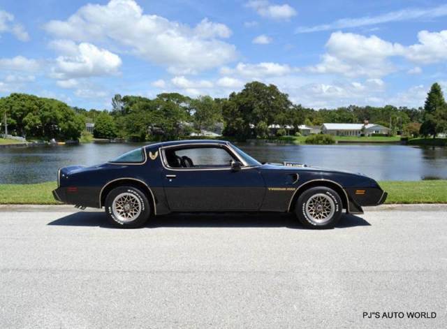 1979 pontiac trans am 74,474 miles black coupe 403 automatic