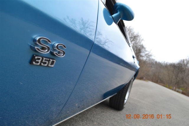 1970 camaro rs ss 350 solid and straight gorgeous mulsanne blue very nice car