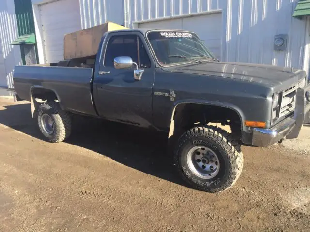 1987 chevy c/k 10 silverado efi 350 4x4 4 spd edelbrock