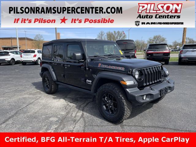2021 jeep wrangler unlimited islander 4x4