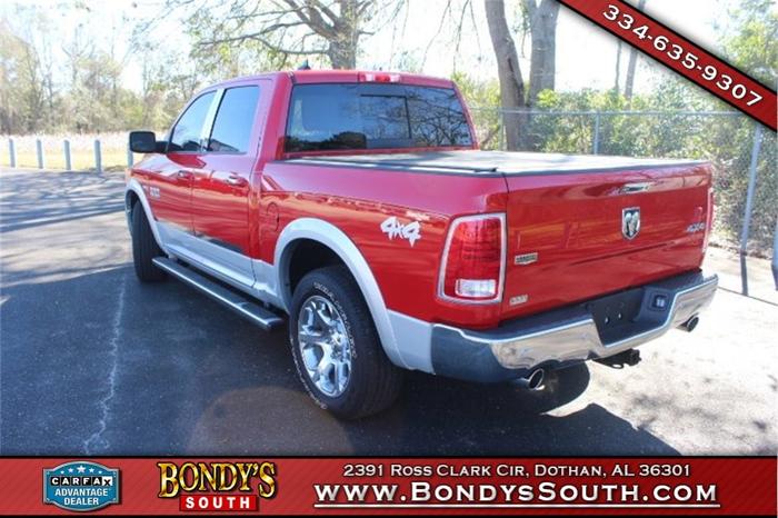 used 2016 ram 1500 4x4 crew cab laramie dothan, al 36303 for sale in dothan, alabama
