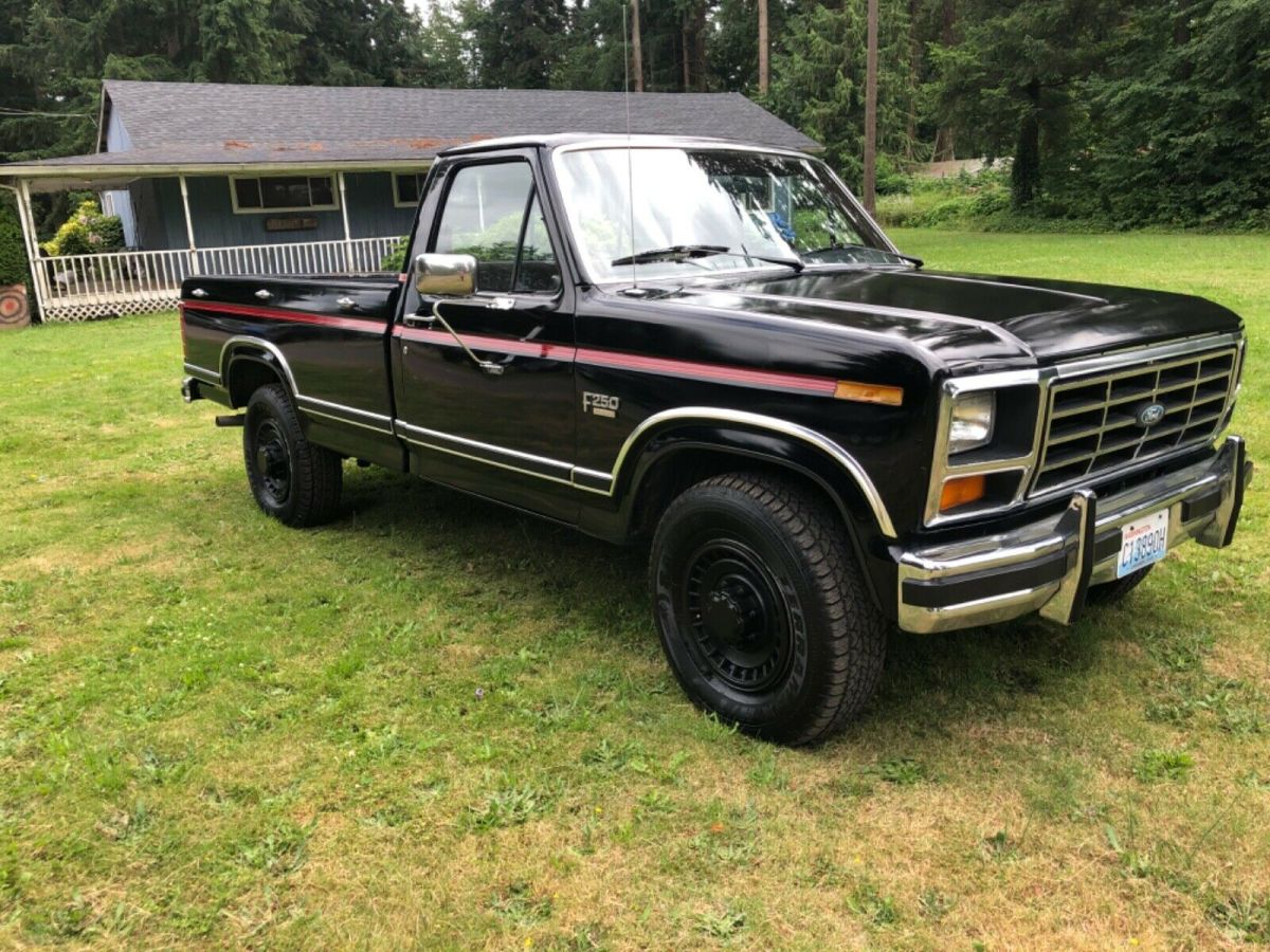 1986 ford f-250 single cab lariat