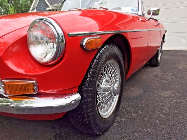 1973 mgb w/overdrive gorgeous one of a kind rare collectible