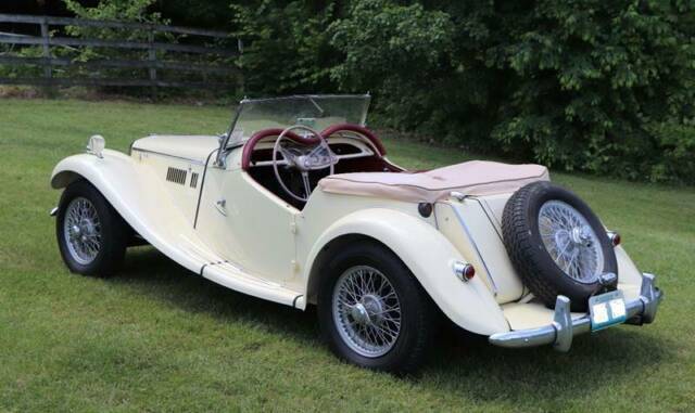 1955 mg tf 1500 25820 miles yellow convertible i4 1.5l manual