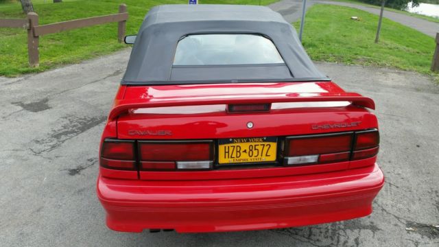 1994 chevy cavalier z24 convertible low miles original, excellent, low reserve